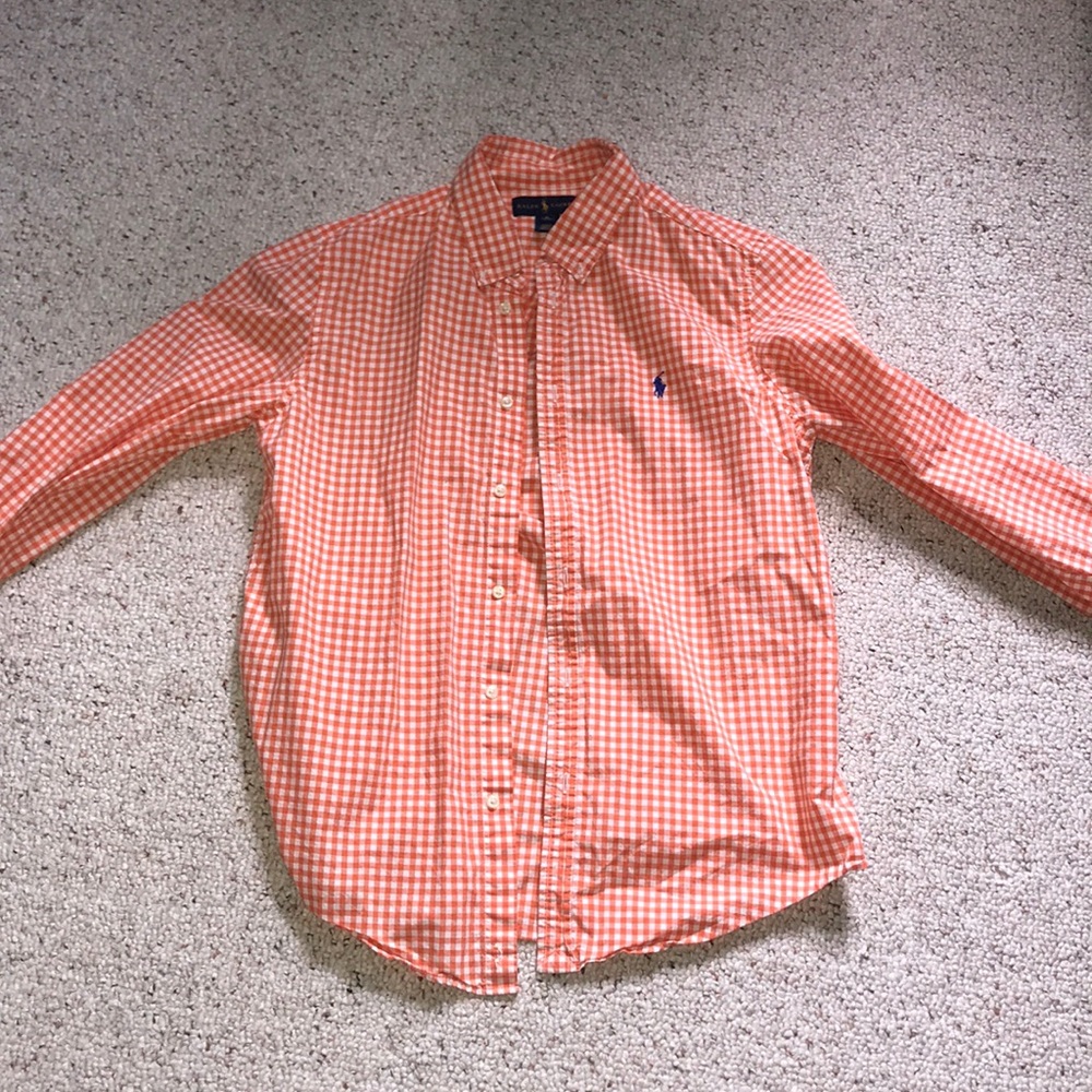 Youth boys Ralph Lauren button down
